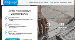 Desktop Screenshot of bartoli.com.pl
